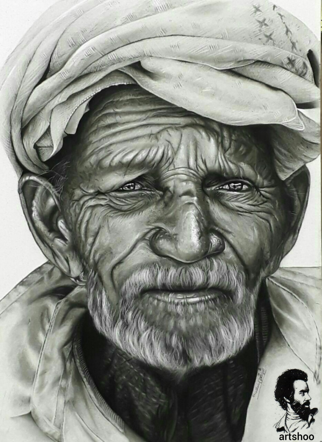 نقاشی سیاه قلم اورژینال